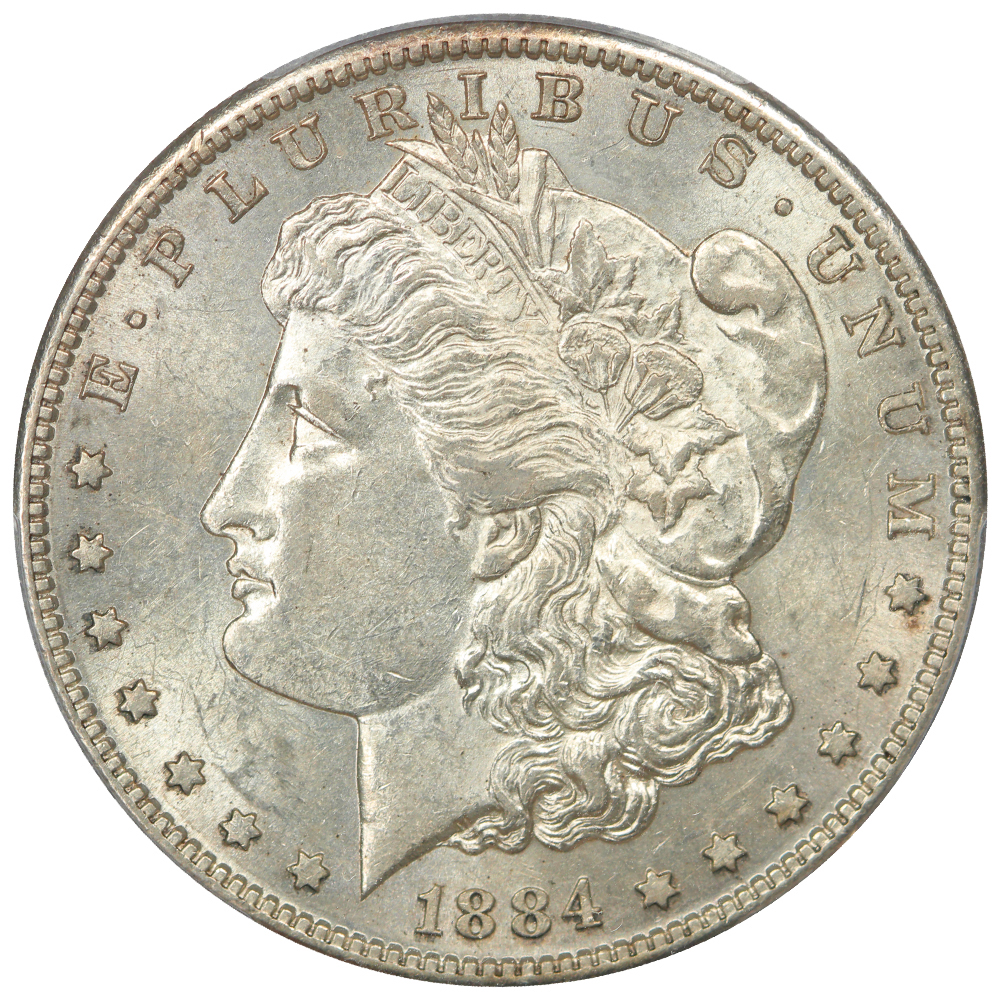 image for: 1884-S $1  PCGS AU55