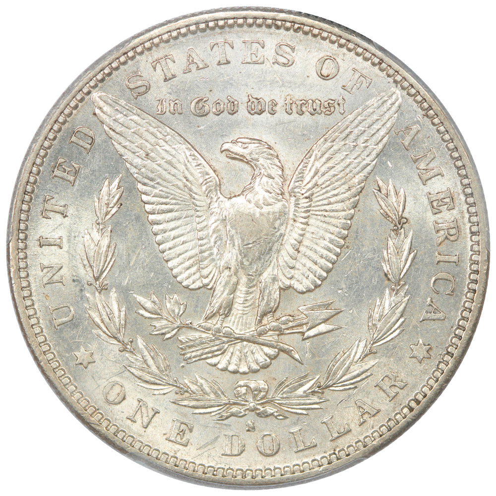 image for: 1884-S $1  PCGS AU55