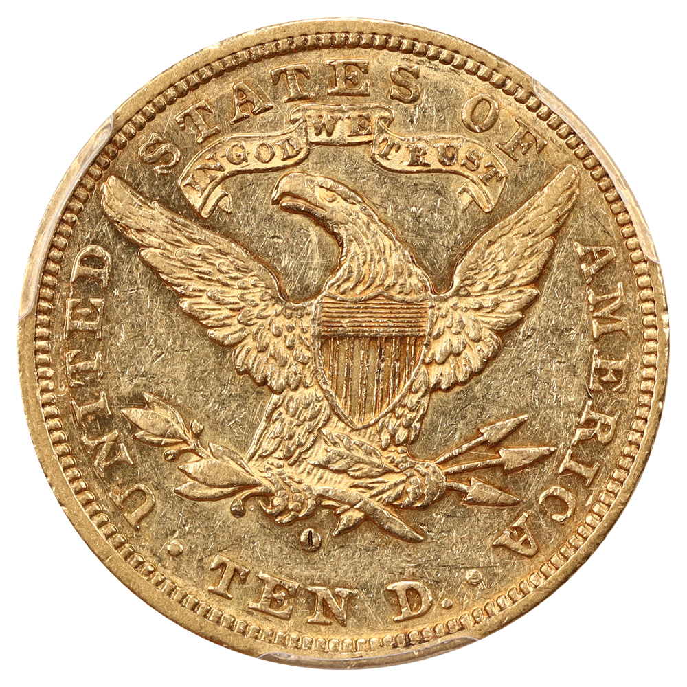 image for: 1883-O $10  PCGS AU53