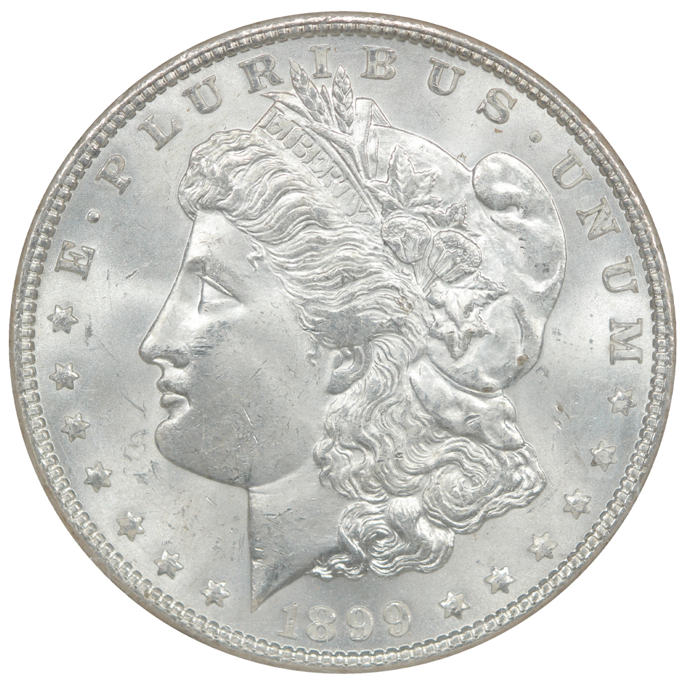 image for: 1899 $1  NGC MS65