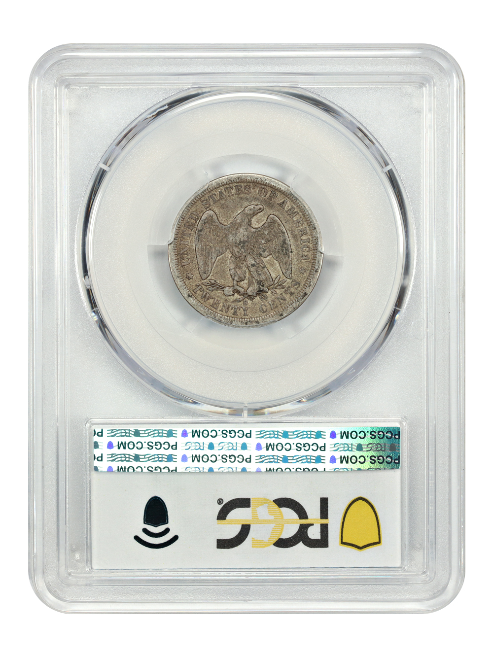 image for: 1875-S 20c PCGS VG10