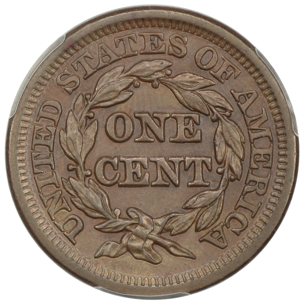 thumbnail for: 1848 1c PCGS MS64 BN