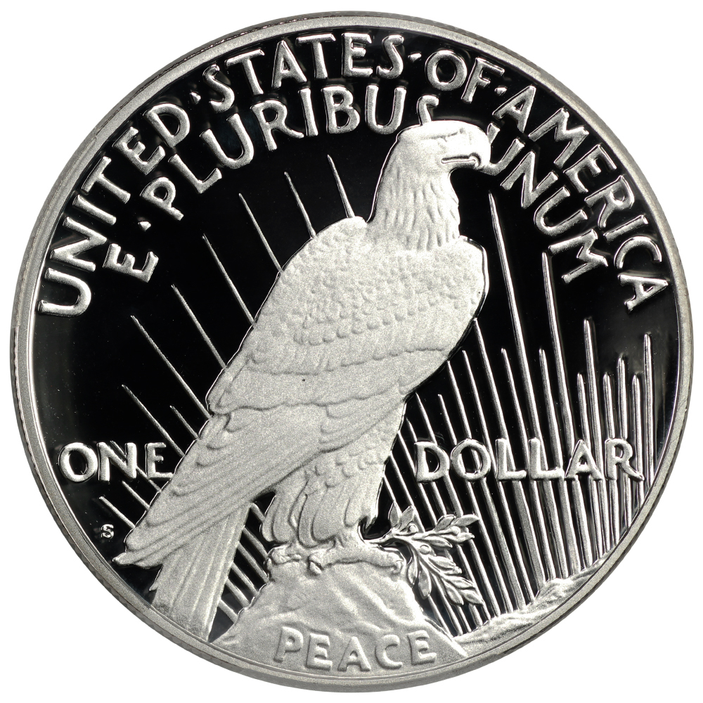 image for: 2023-S Peace S$1  PCGS PR70 DCAM