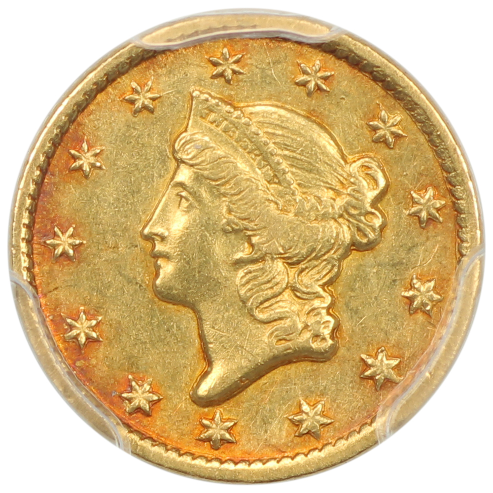 image for: 1851-C G$1 PCGS AU55
