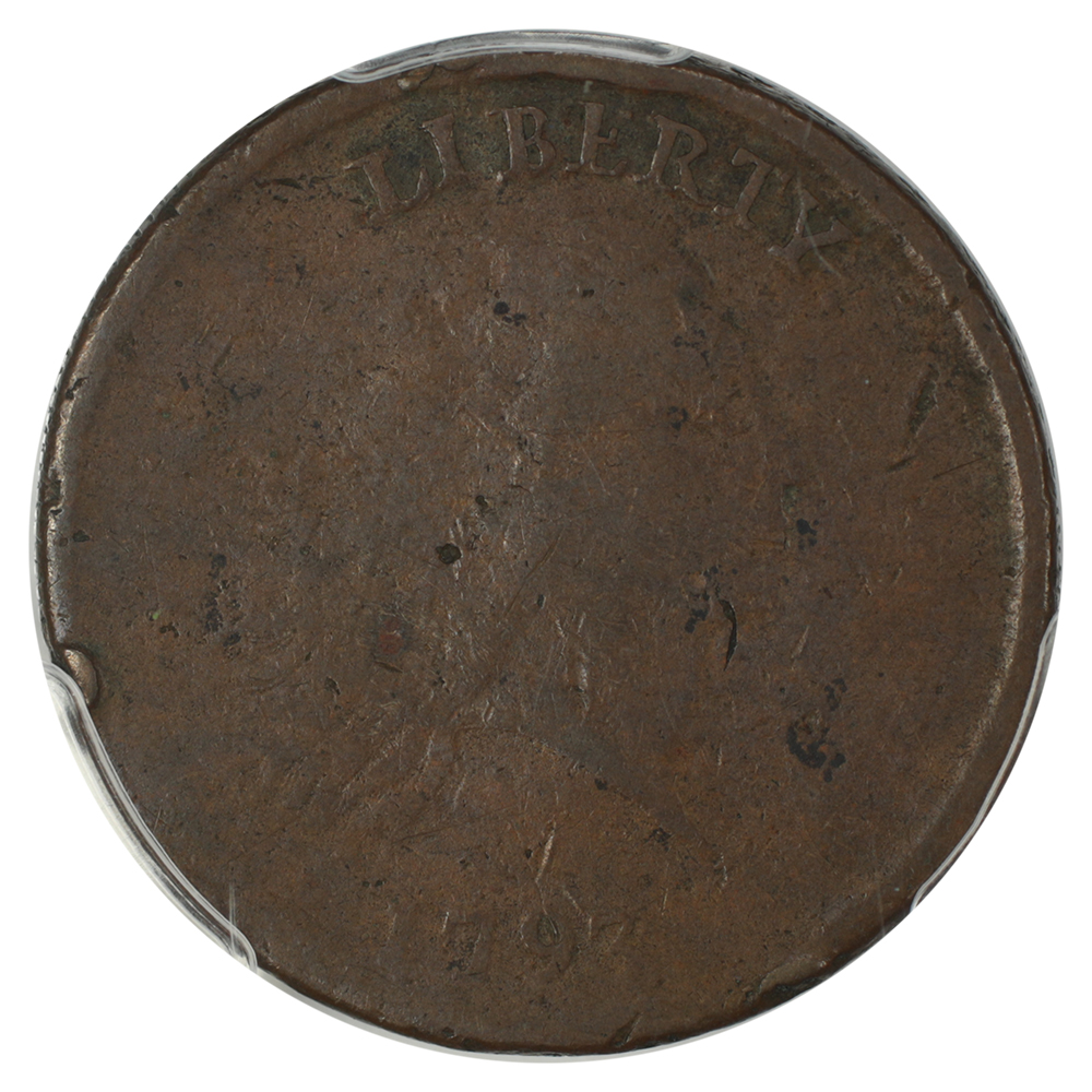 image for: 1793 Chain, Periods, S-4 1c PCGS G6 BN