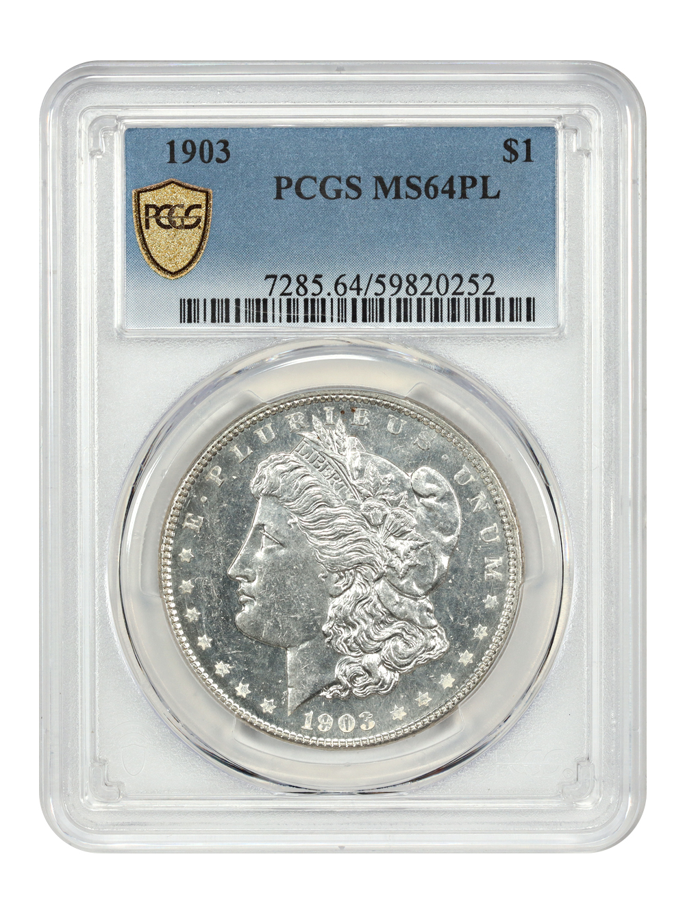 1892年 インド・バローダ パイサ PCGS MS64RB 最高グレード 1892年