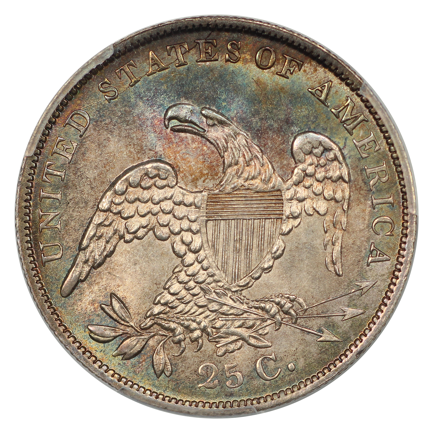 image for: 1837 25c PCGS MS66