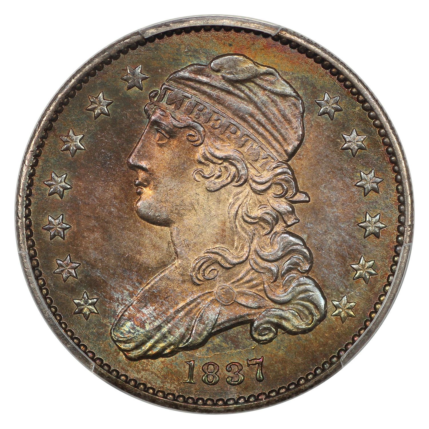 image for: 1837 25c PCGS MS66
