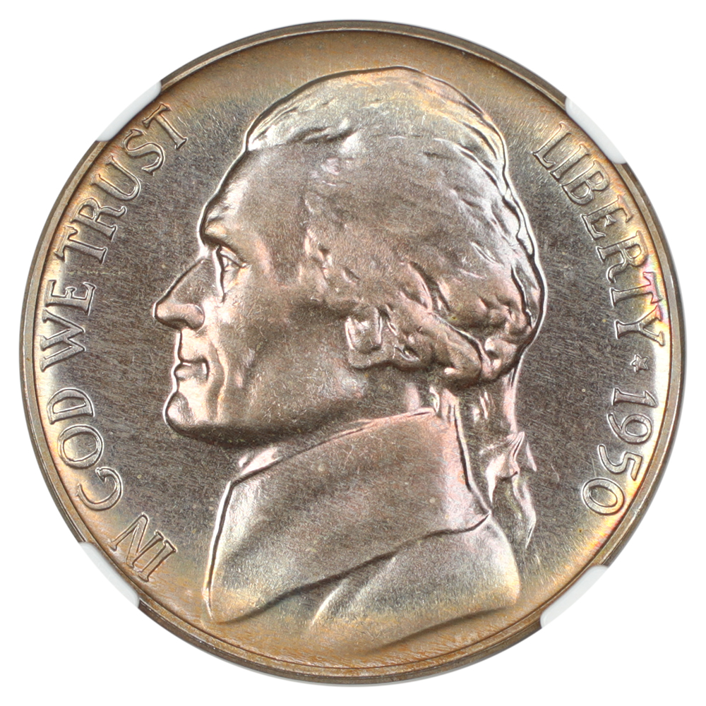 thumbnail for: 1950 5c NGC PR66