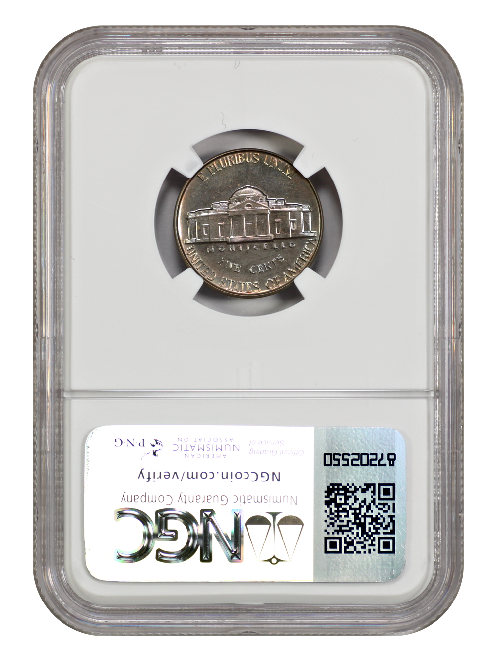 thumbnail for: 1950 5c NGC PR66