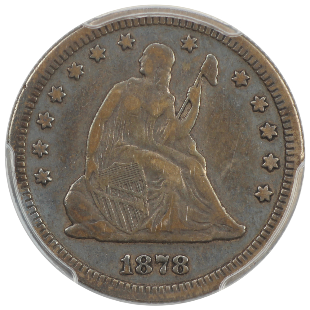 thumbnail for: 1878-S 25c PCGS F15
