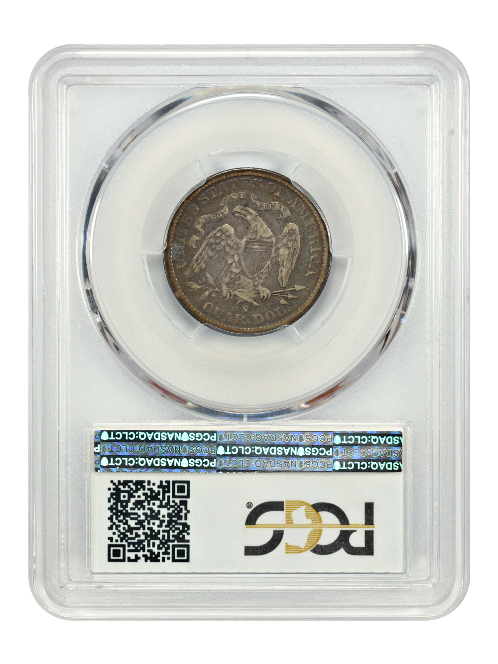 thumbnail for: 1878-S 25c PCGS F15
