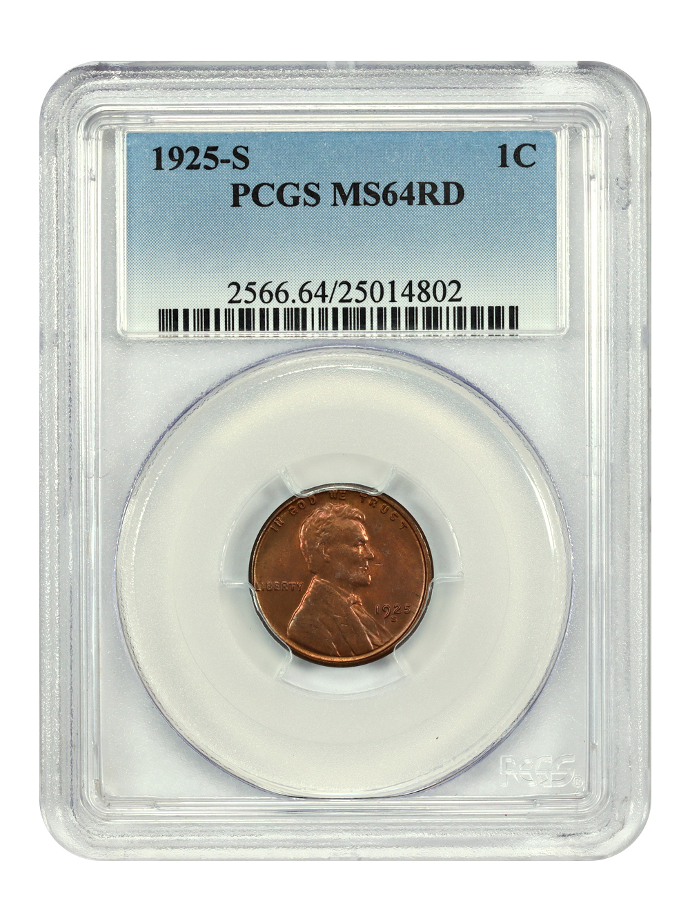 1925-S 1C, RD