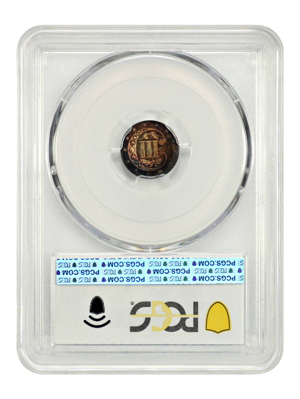 thumbnail for: 1864 3cS PCGS MS67