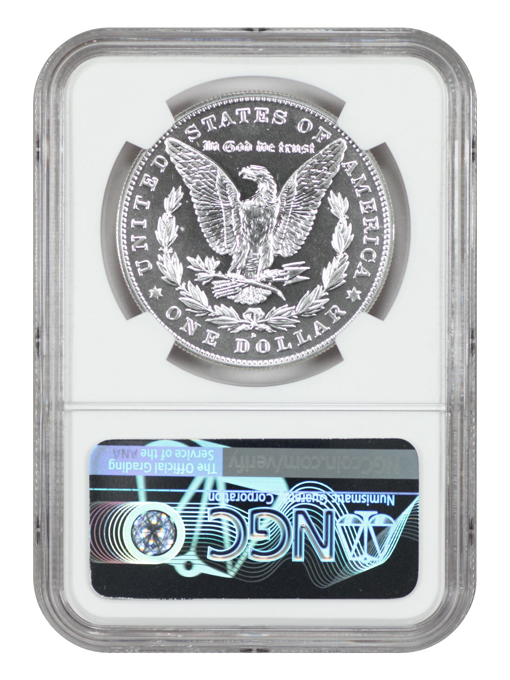 thumbnail for: 2021-D Morgan, 100th Anniversary S$1 NGC MS70