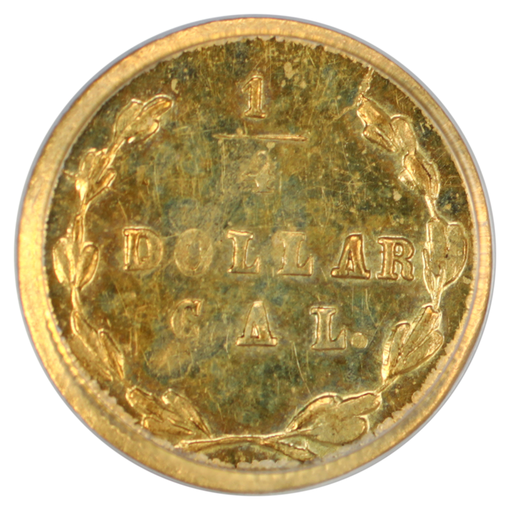 thumbnail for: 1870 BG-835 25c PCGS MS62