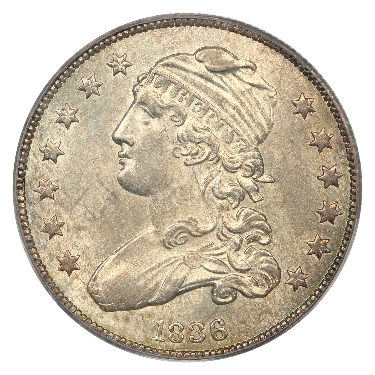 image for: 1836 25c PCGS MS64