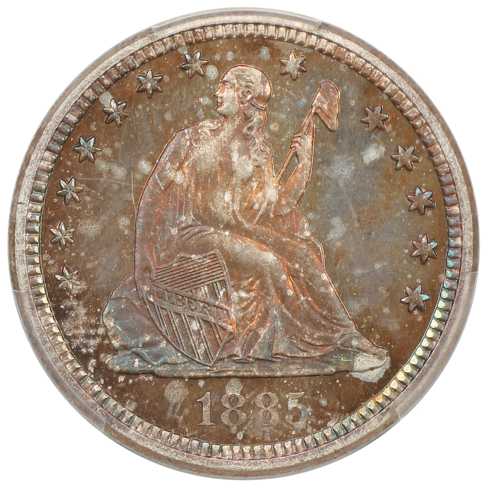 thumbnail for: 1885 25c PCGS PR66