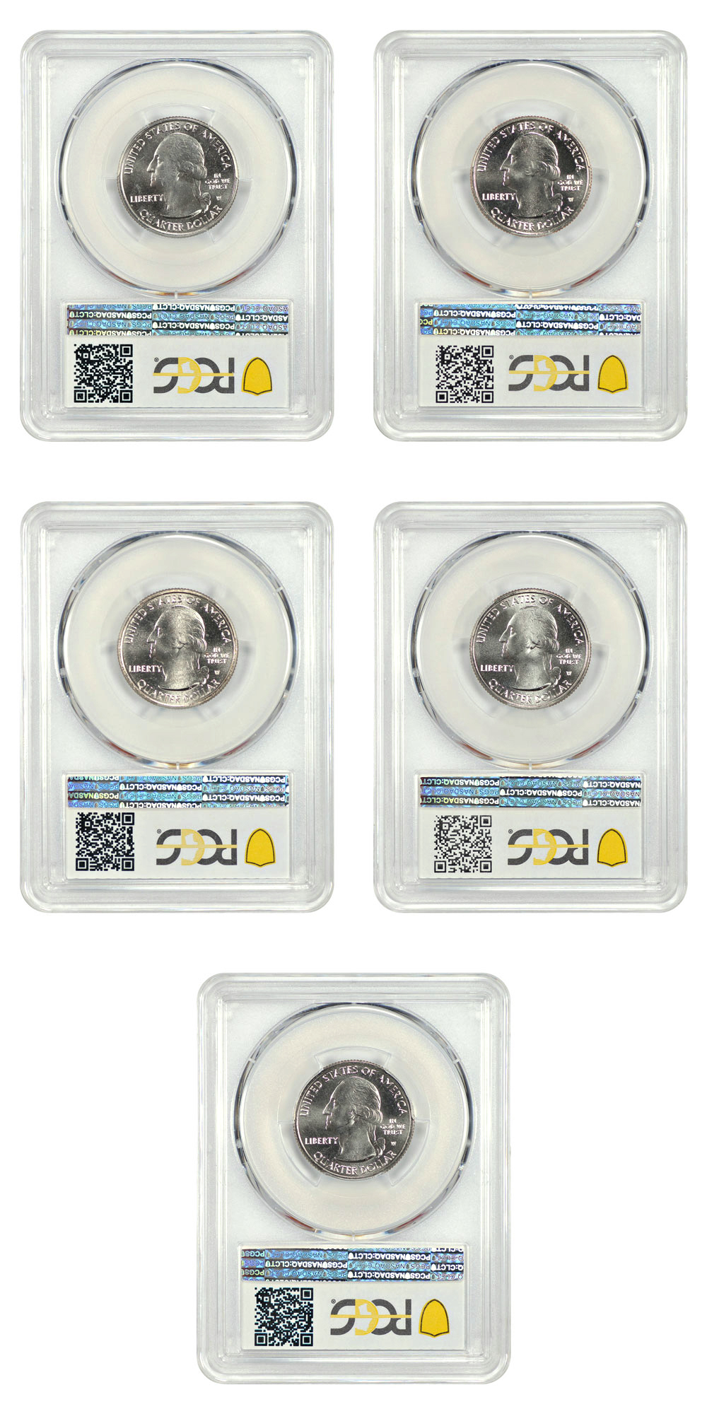 image for: 2019-W American Memorial 25c PCGS MS66