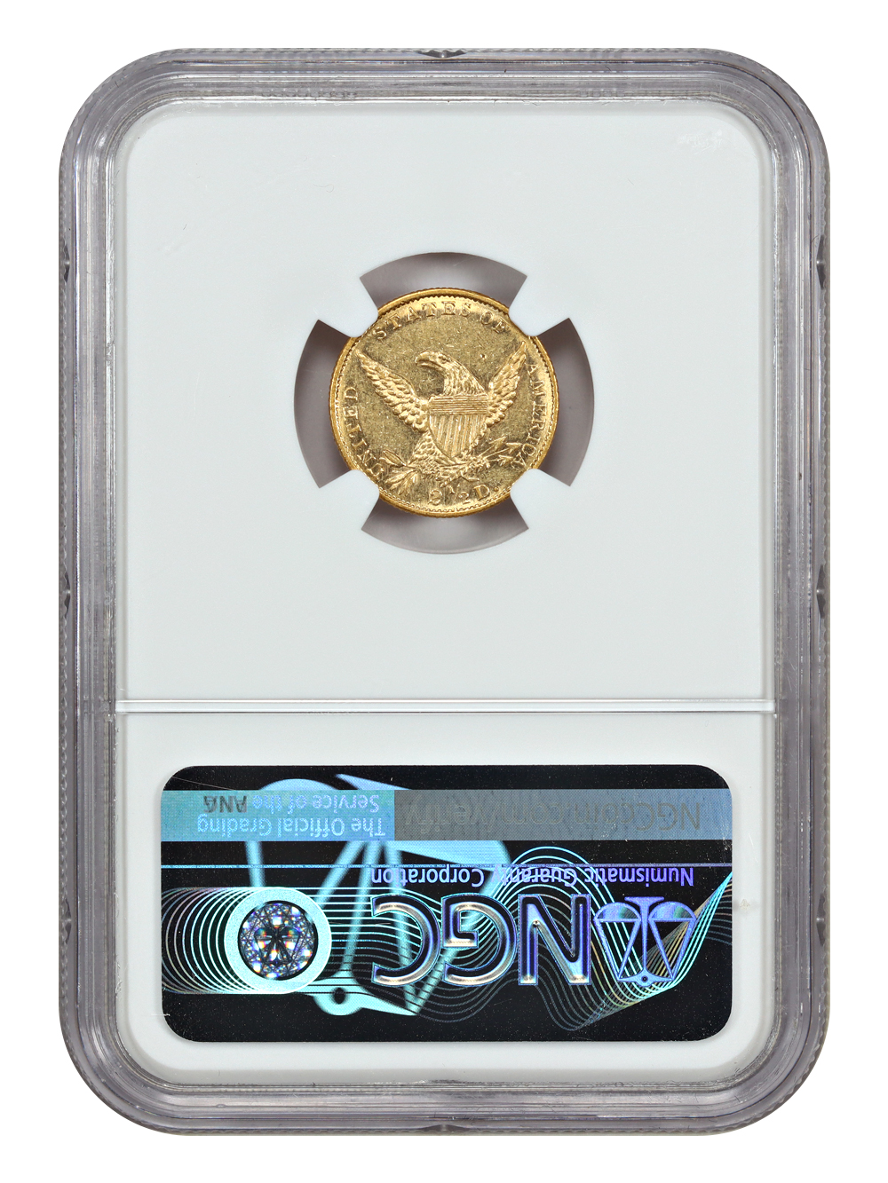 thumbnail for: 1834 Classic Head $2 1/2 NGC MS60