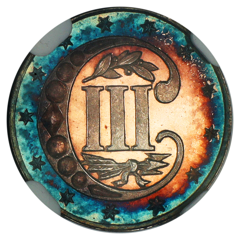 image for: 1865 3cS NGC PR68 CAM