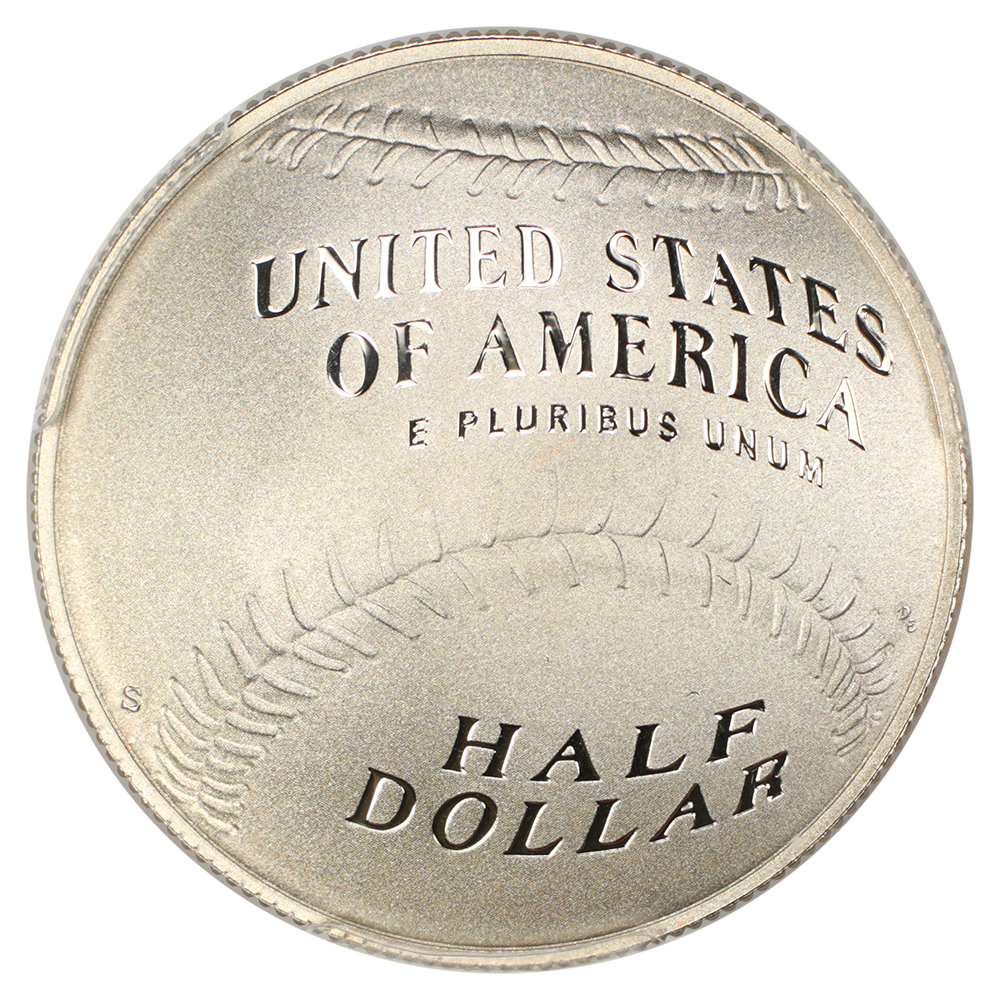 thumbnail for: 2014-S Baseball Hall of Fame 50c PCGS PR70 DCAM