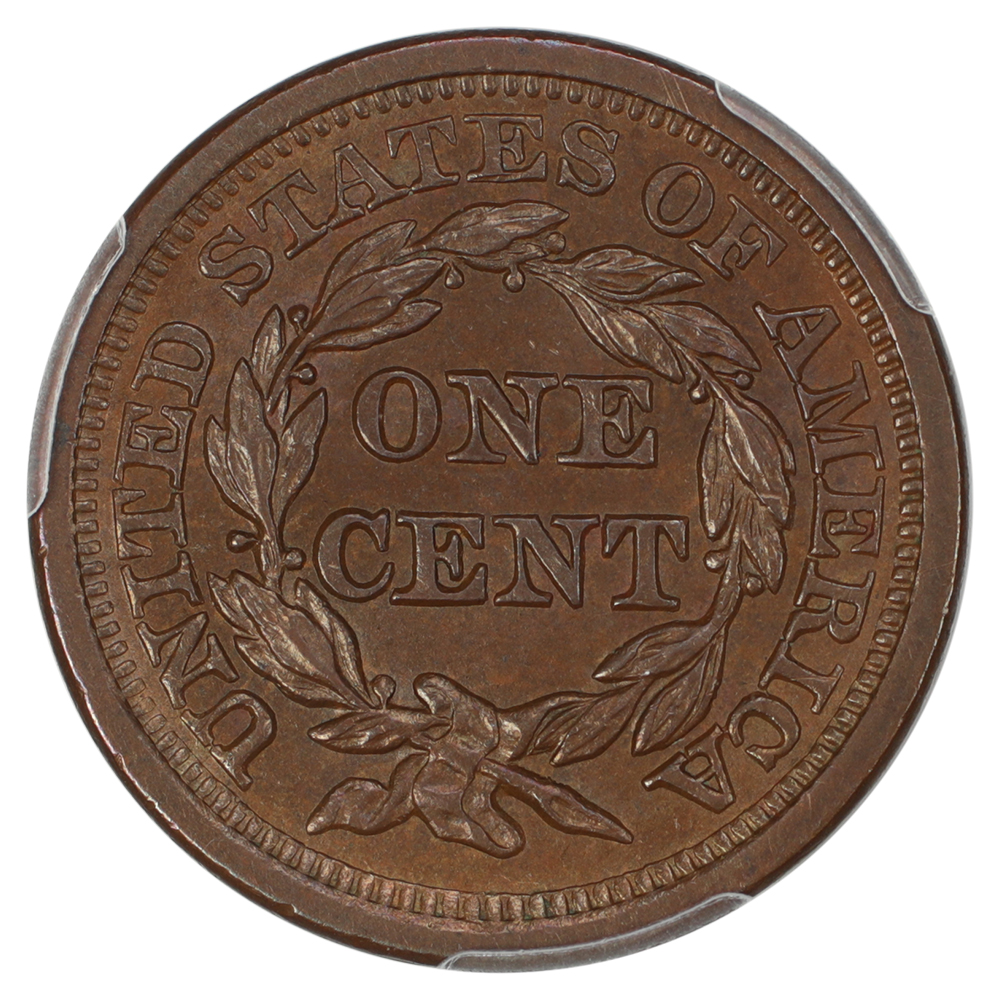 thumbnail for: 1857 Small Date 1c PCGS MS64 BN
