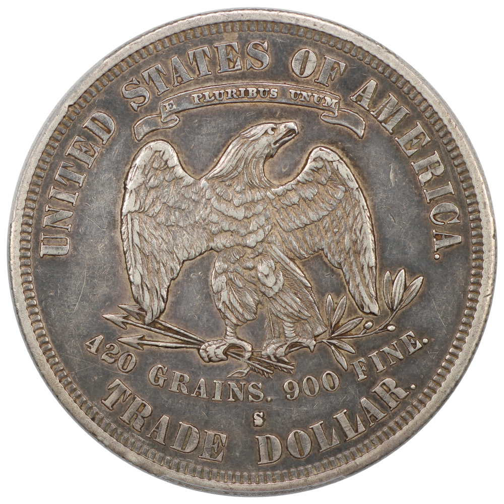 image for: 1878-S Trade$ PCGS XF45