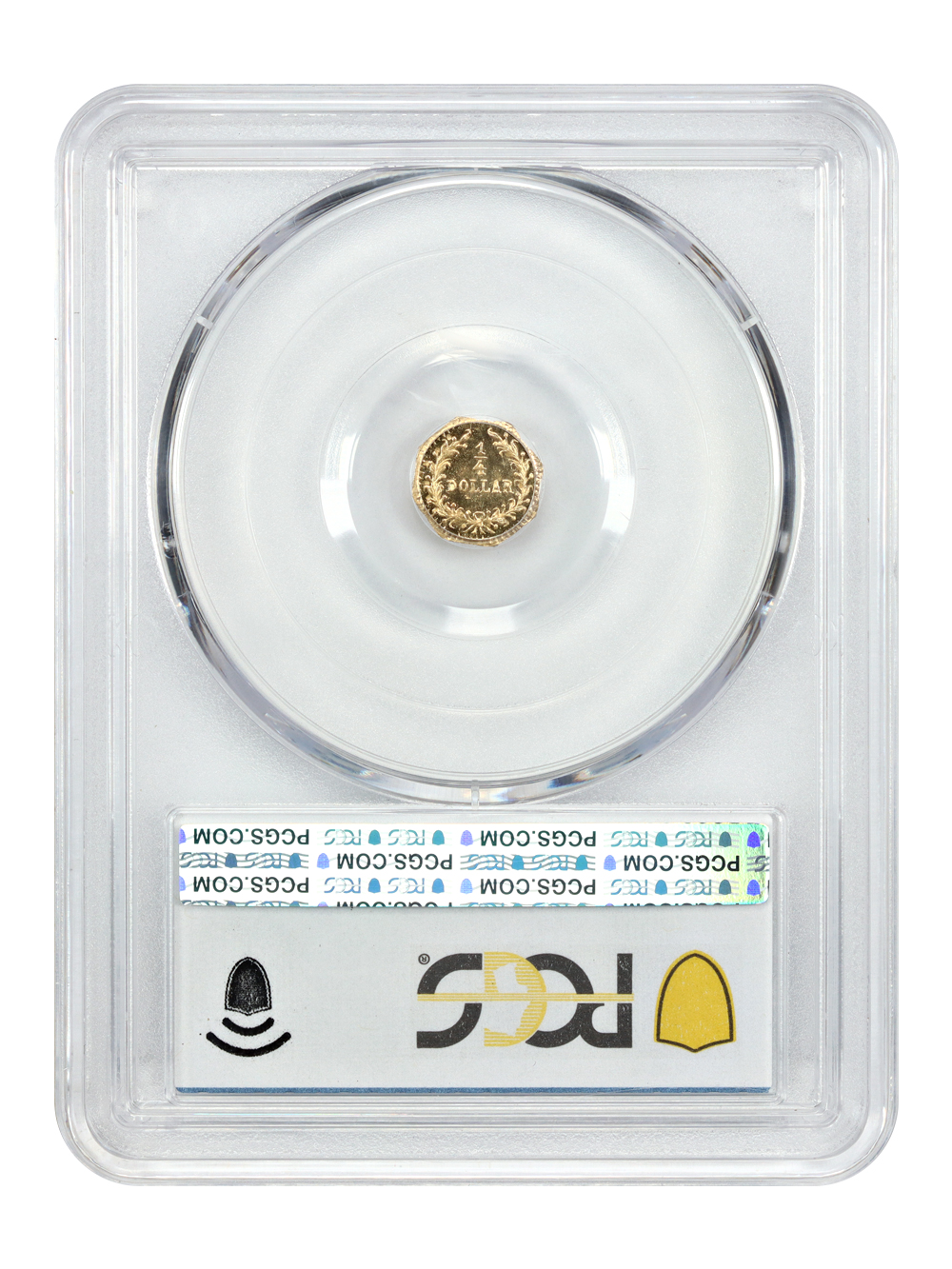 thumbnail for: 1881 BG-799O 25c PCGS MS66