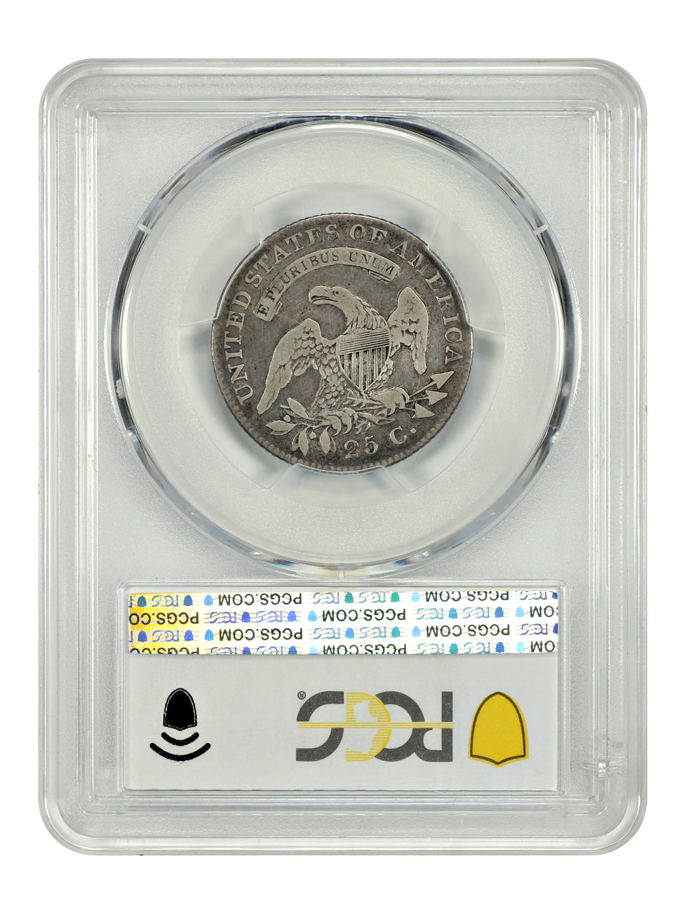 image for: 1821 25c PCGS F12