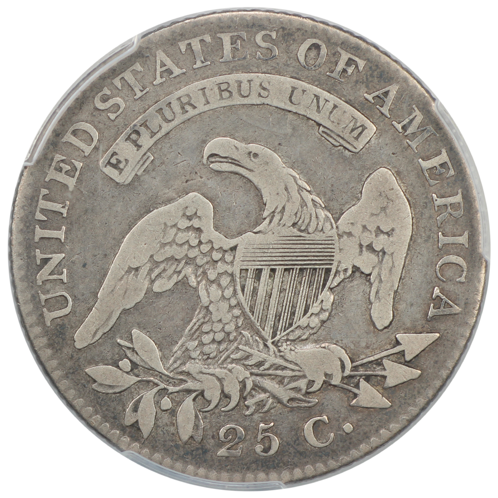 image for: 1821 25c PCGS F12