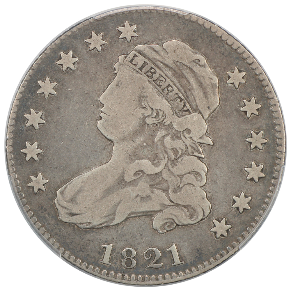 image for: 1821 25c PCGS F12