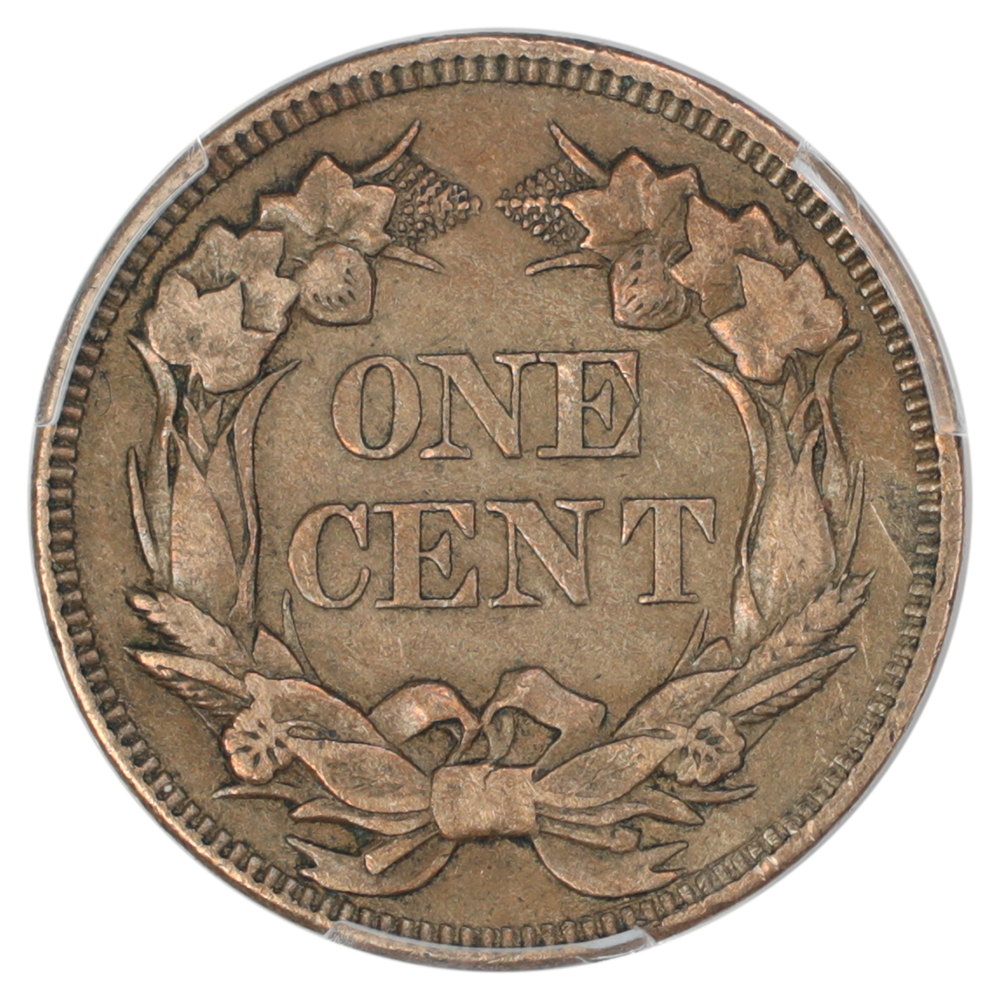 image for: 1857 Flying Eagle, Obverse of 1856, FS-401b, S-2 1c PCGS XF40