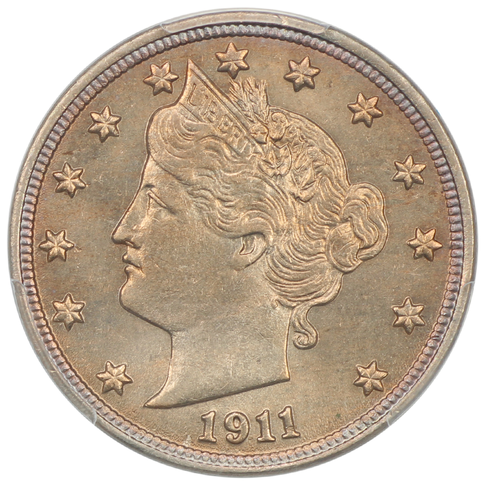thumbnail for: 1911 5c PCGS MS64