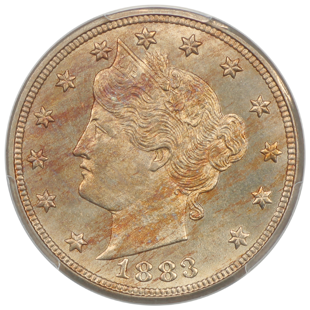 thumbnail for: 1883 Cents 5c PCGS MS64