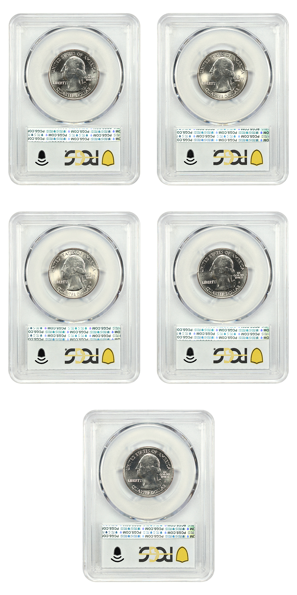 thumbnail for: 2013-S  White Mountain 25c PCGS MS65