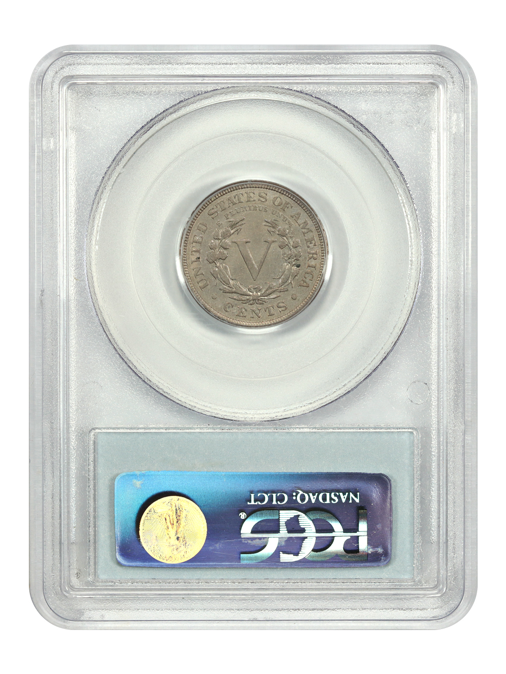 image for: 1886 5c PCGS AU55