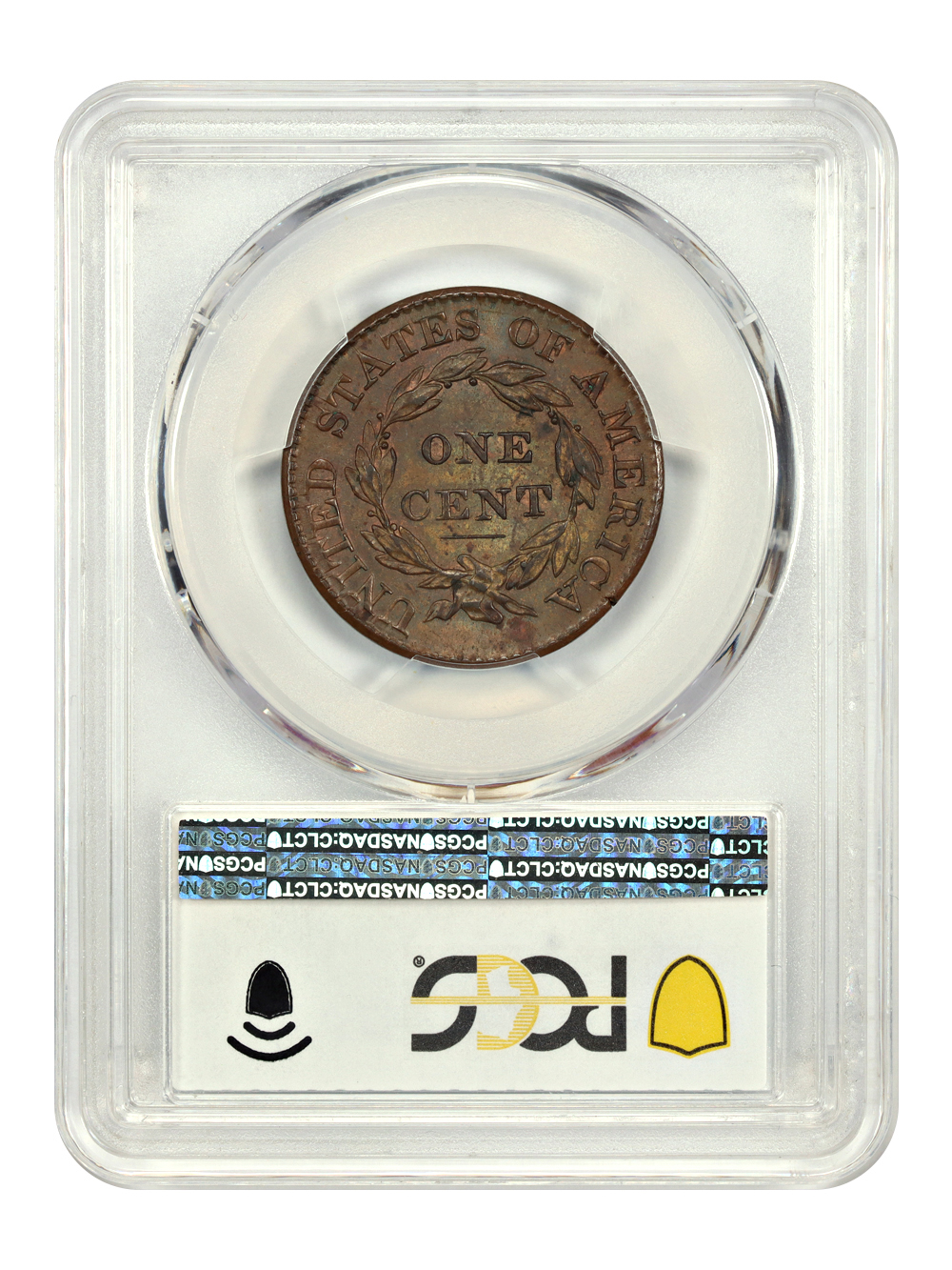 thumbnail for: 1825 1c PCGS MS62 BN