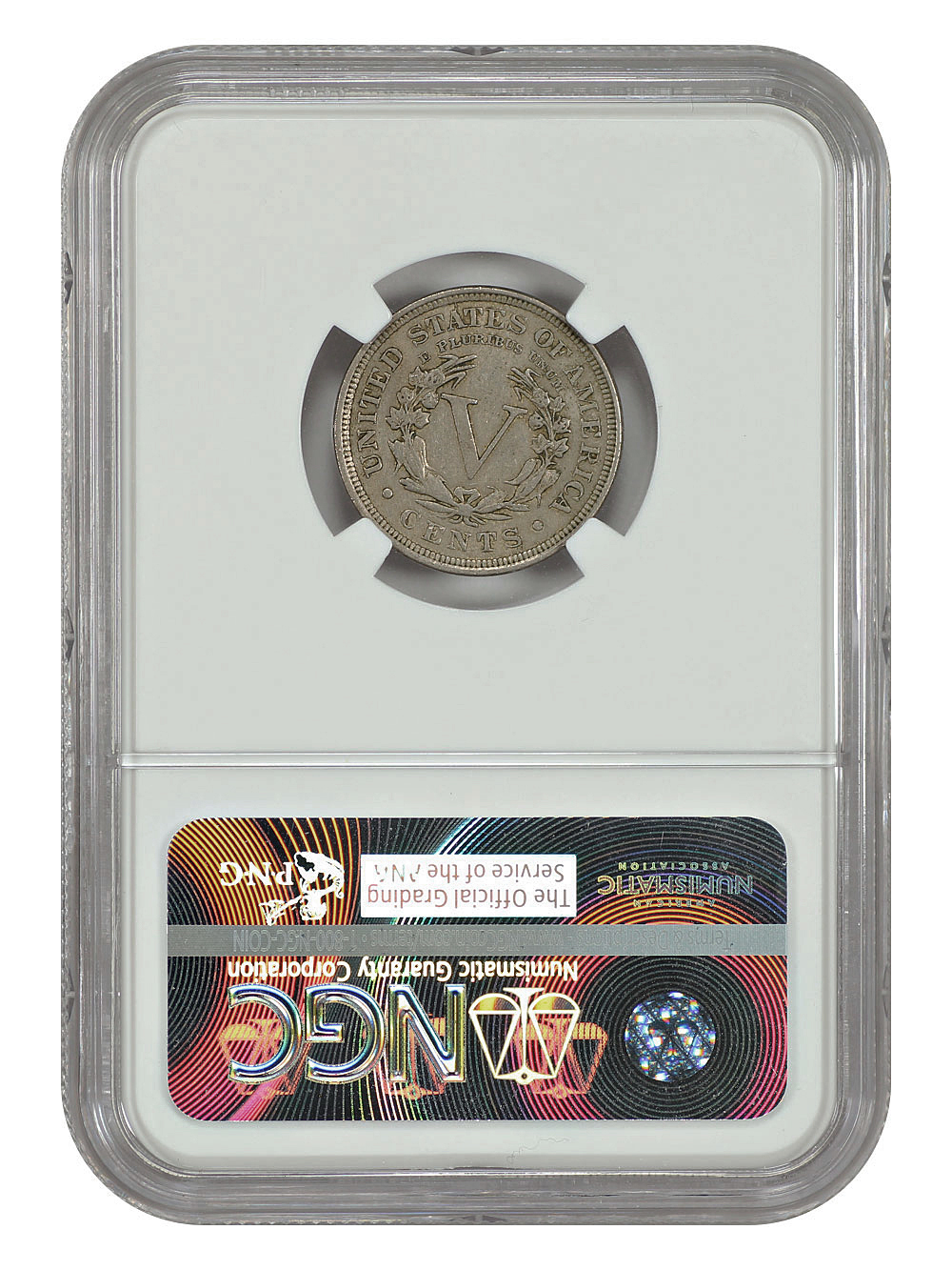 image for: 1904 5c NGC AU50