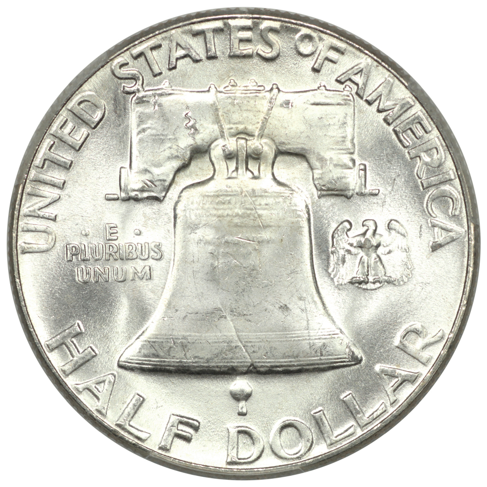 image for: 1954 Bugs Bunny Die Clash, FS-401 50c PCGS MS64 FBL