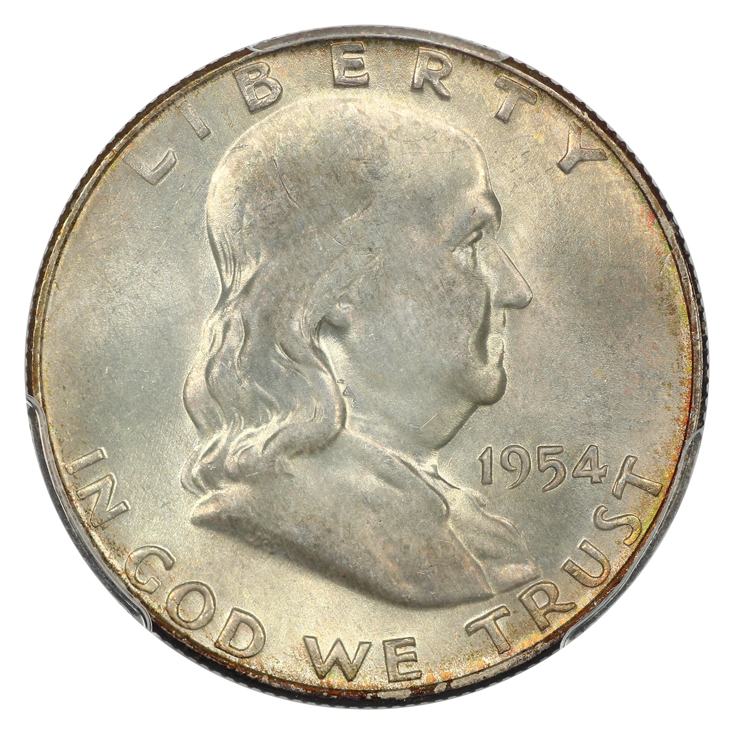 image for: 1954-D 50c PCGS MS65
