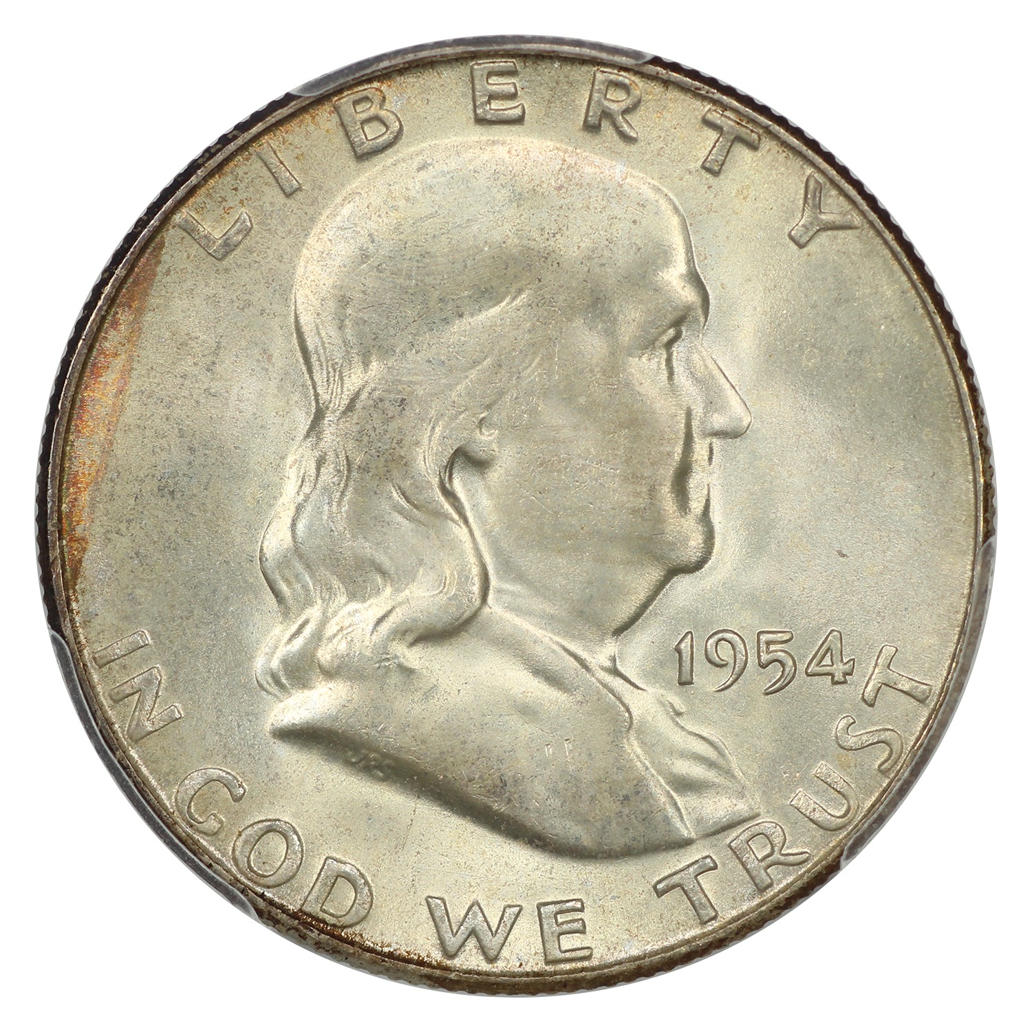 thumbnail for: 1954-S 50c PCGS MS66