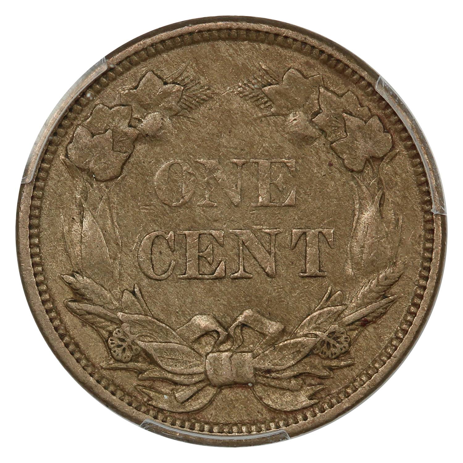 image for: 1858 Flying Eagle, Small Letters 1c PCGS XF45