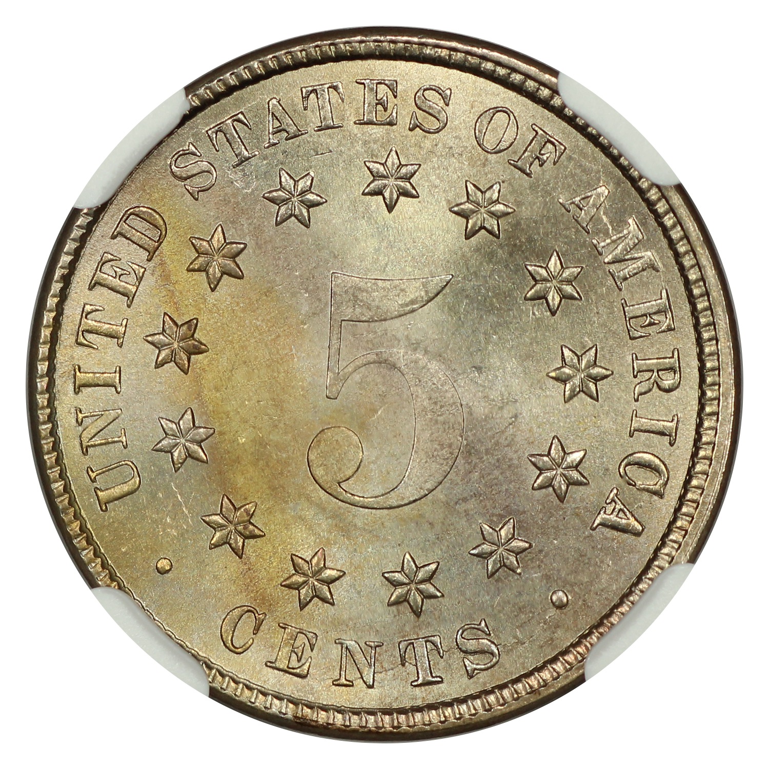 image for: 1882 5c NGC MS66