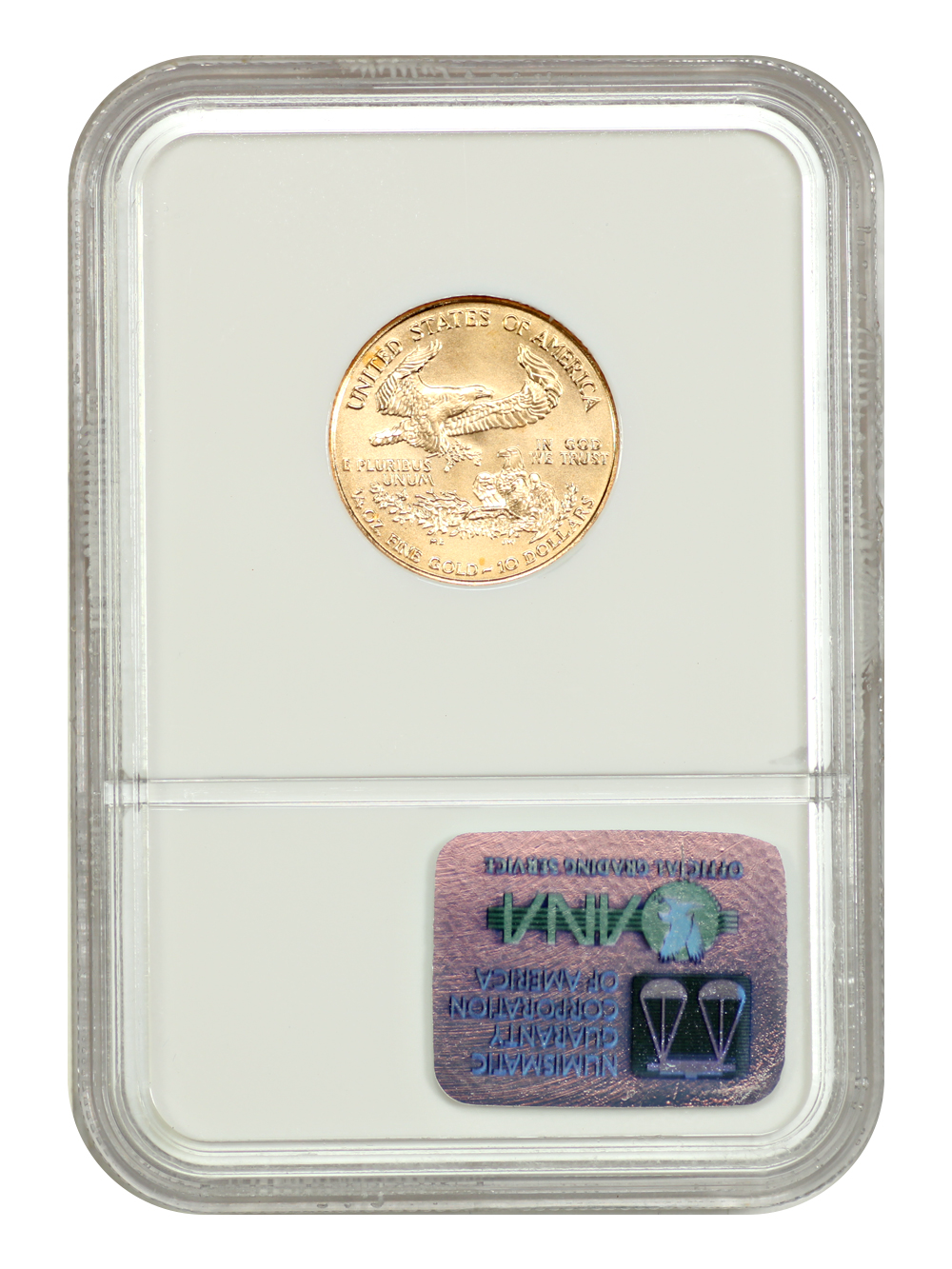 image for: 2001 Gold Eagle $10  NGC MS69