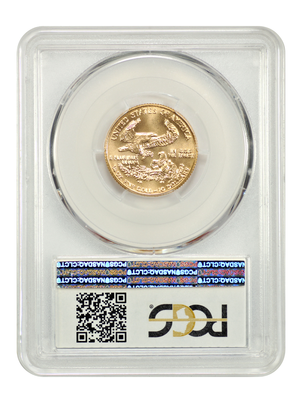 image for: 1992 Gold Eagle $10  PCGS MS69