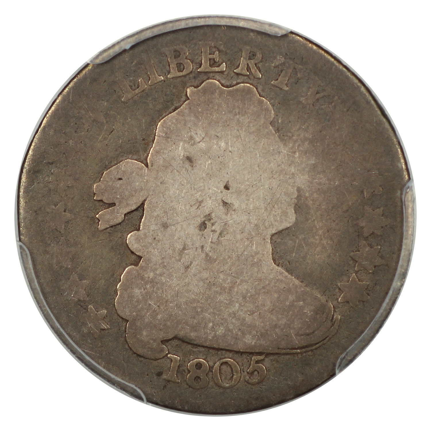 image for: 1805 4 Berries 10c PCGS AG3