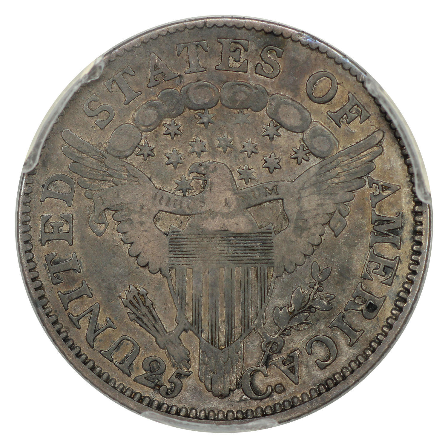 image for: 1806 B-8 25c PCGS F15