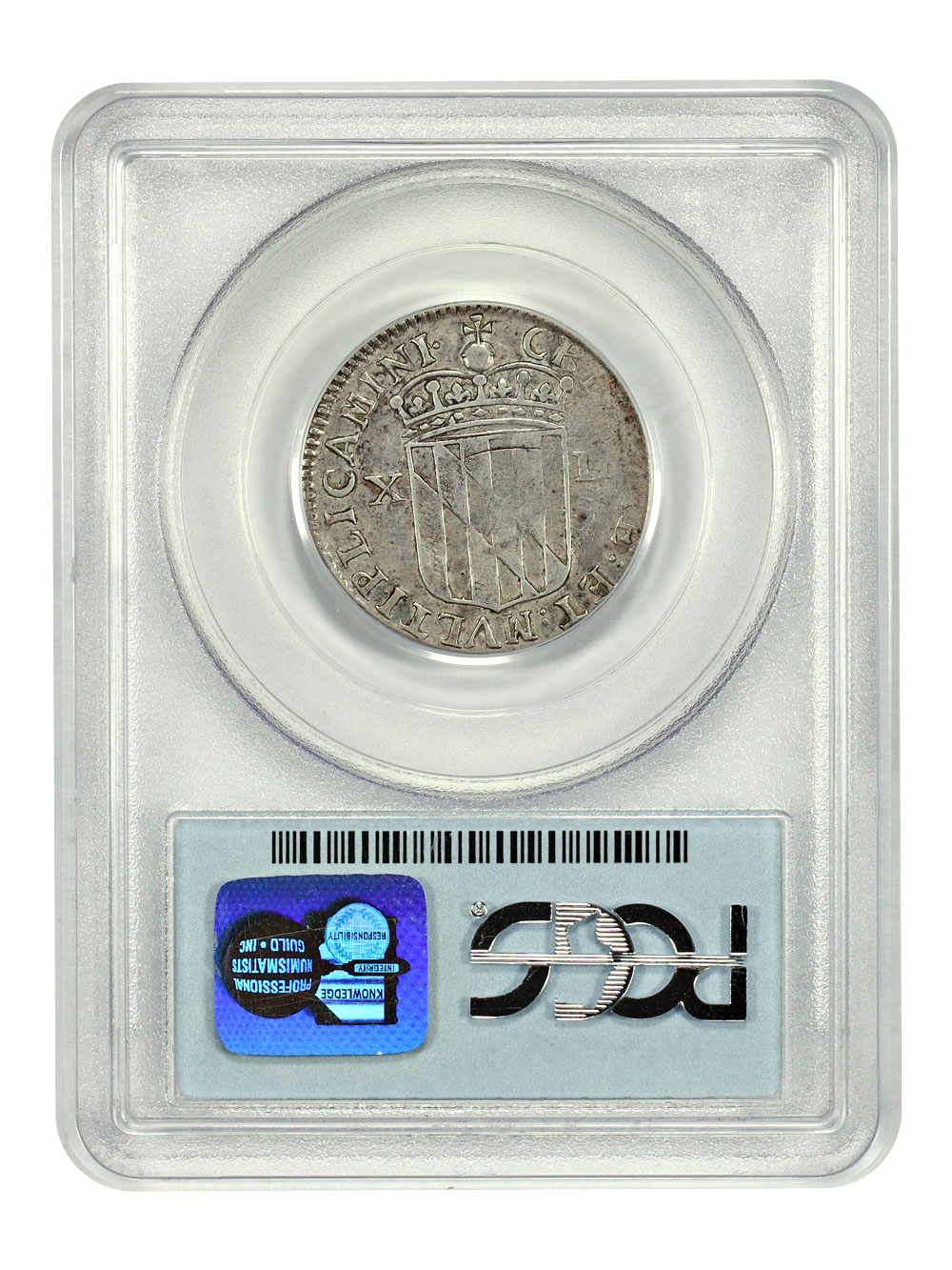image for: (1659) Maryland, Lord Baltimore Shilling PCGS XF40