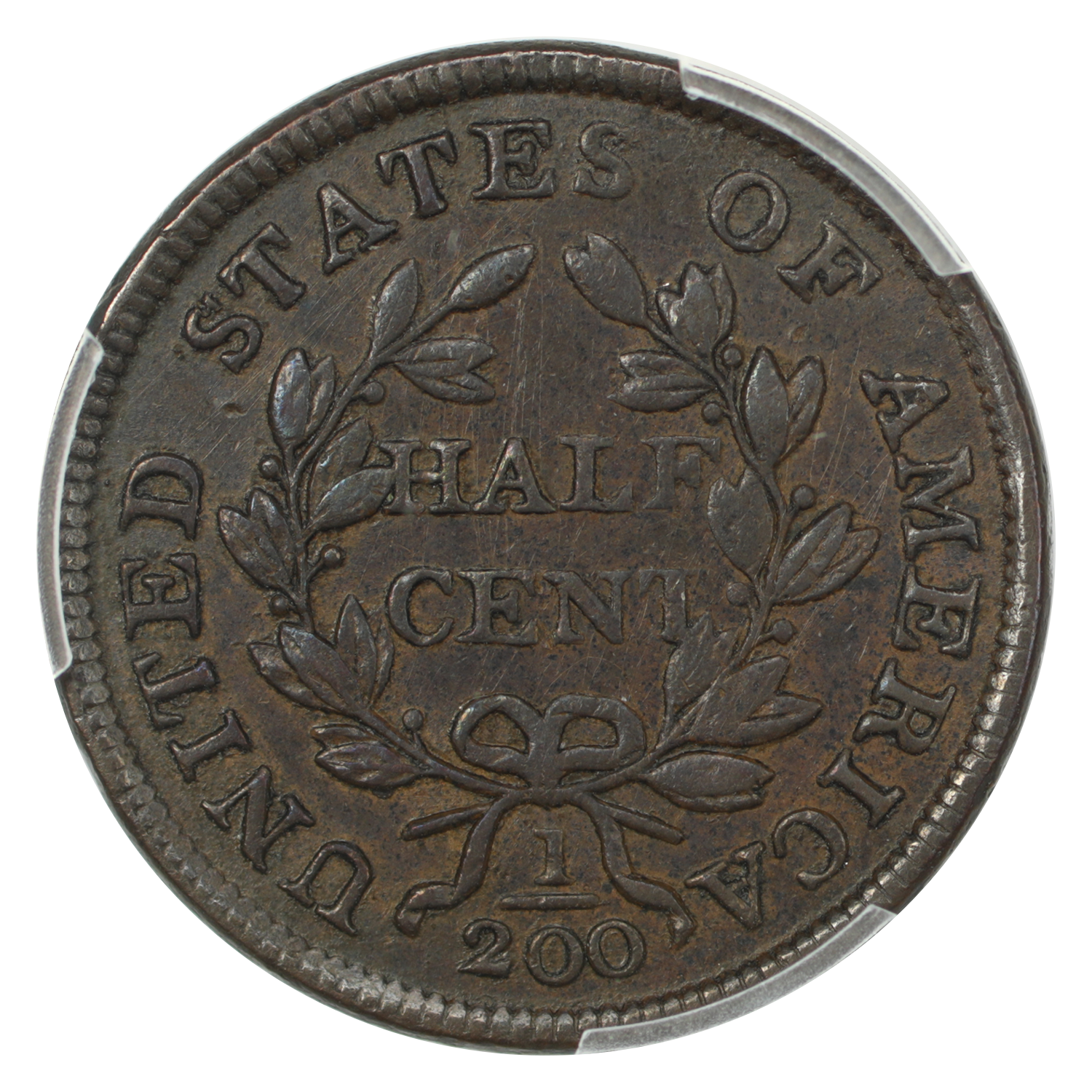 image for: 1803 1/2c PCGS XF45 BN